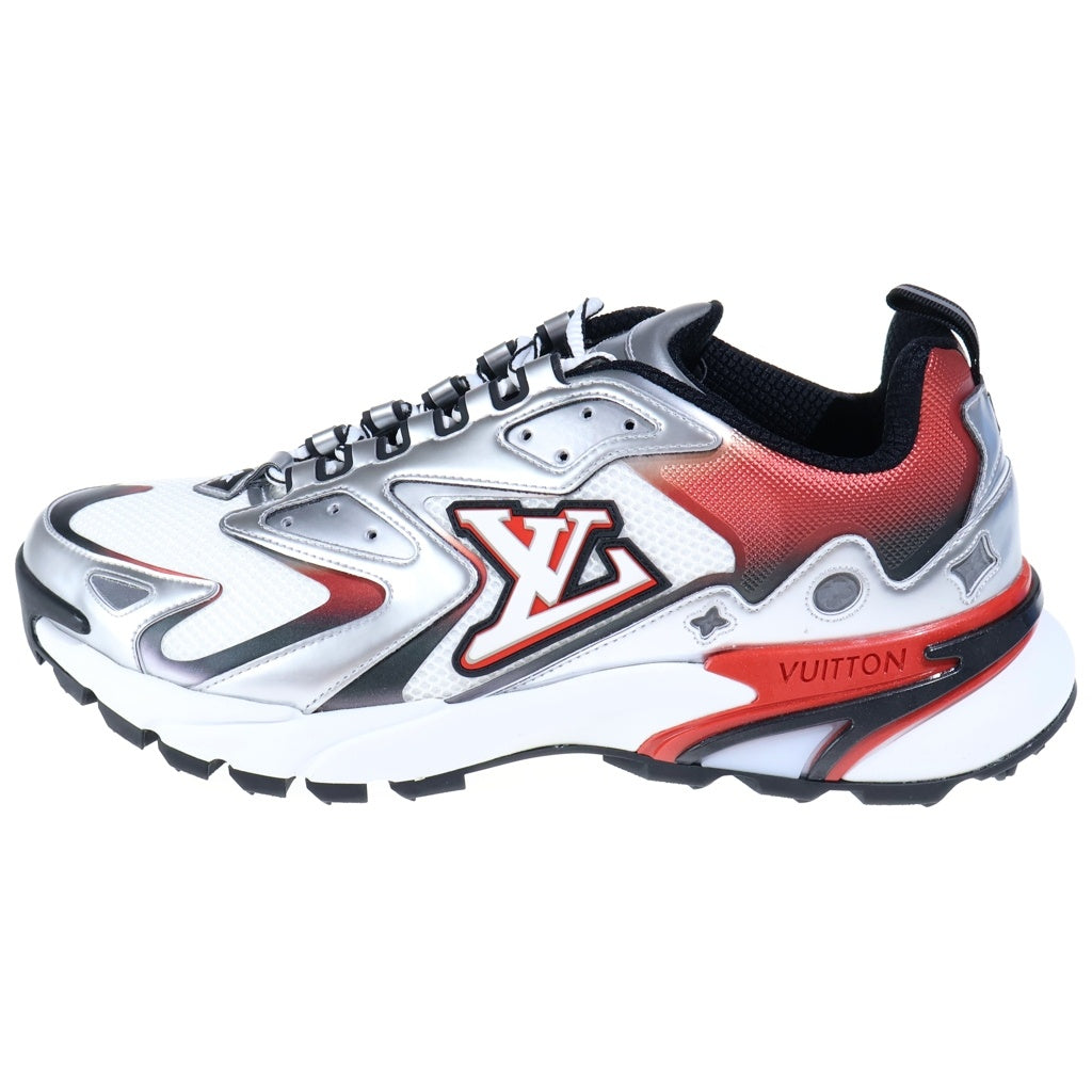LOUIS VUITTON(ルイヴィトン) Runner Tatic Sneaker LV ランナー タティック ルージュ メッシュ ローカットシューズ スニーカー シルバー/レッド 1ADI6Z