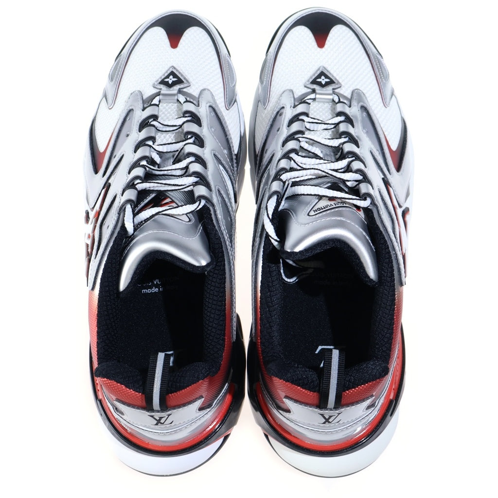 LOUIS VUITTON(ルイヴィトン) Runner Tatic Sneaker LV ランナー タティック ルージュ メッシュ ローカットシューズ スニーカー シルバー/レッド 1ADI6Z
