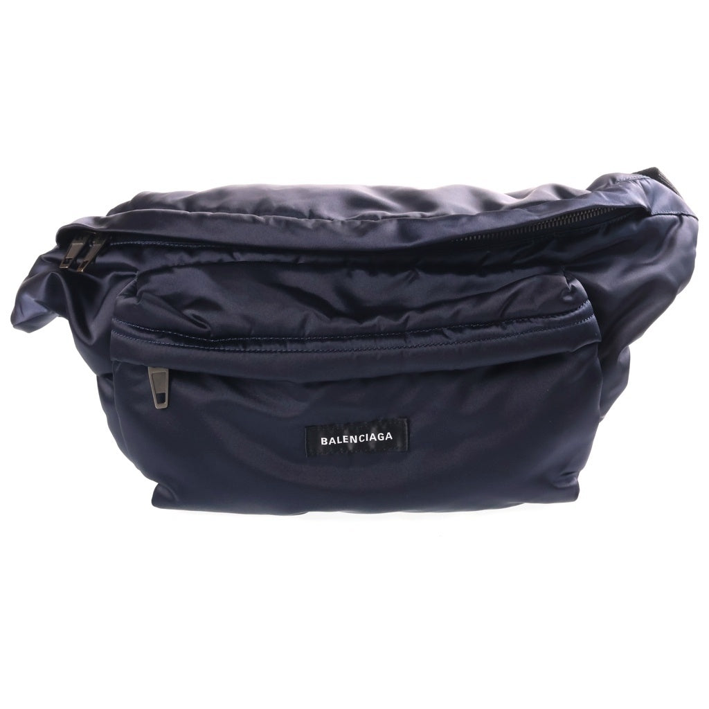 BALENCIAGA(バレンシアガ) スリングバッグ ショルダーバッグ ボディバッグ ネイビー ナイロン 661862