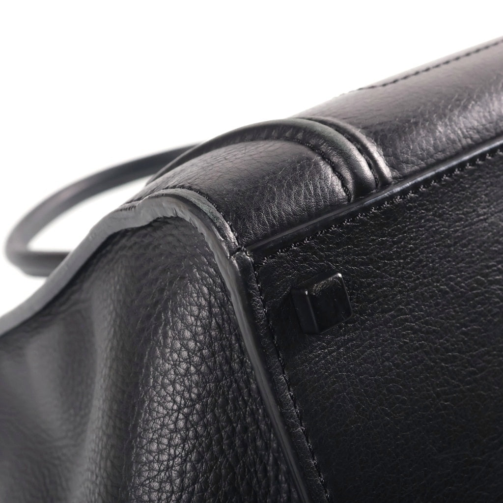 CELINE(セリーヌ) ラゲージ ファントム トートバック ハンドバック レザー ブラック レディース