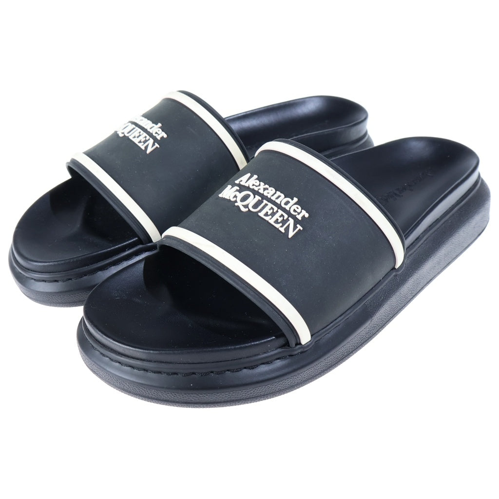 Alexander McQueen(アレキサンダーマックイーン) サンダル ラバー ブラック 627188