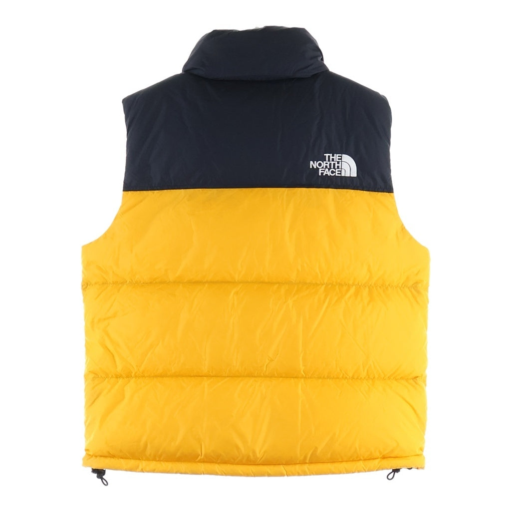 THE NORTH FACE(ザノースフェイス) RETRO NUPTSE VEST 1996 レトロ ヌプシ ダウンベスト ジャケット ブラック/イエロー NF0A3JQQ