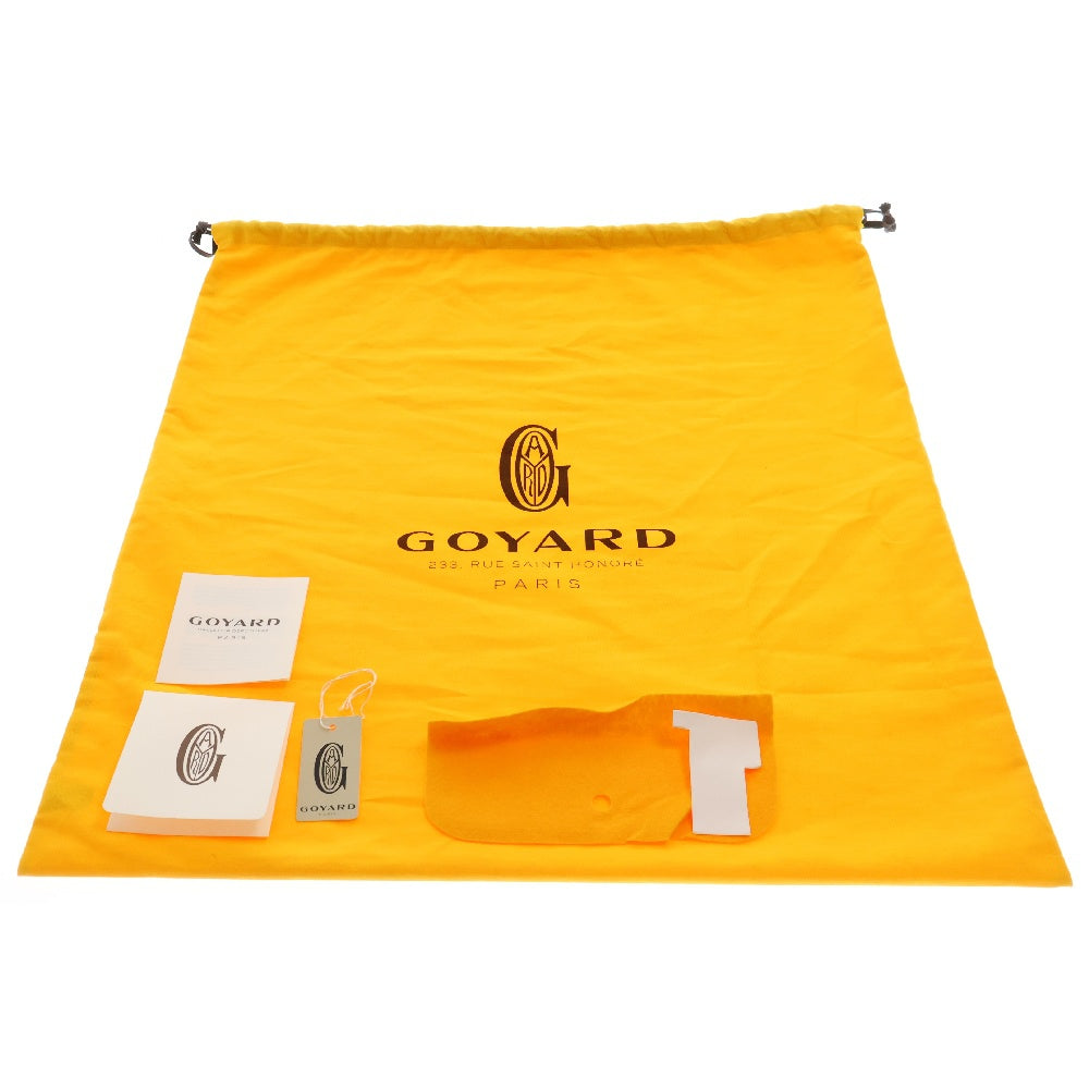 GOYARD(ゴヤール) サンルイPM ネイビー PVC×レザー トートバッグ ハンドバッグ