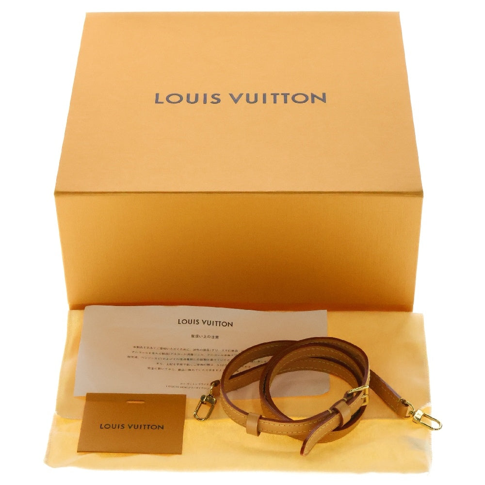 LOUIS VUITTON(ルイヴィトン) モノグラム ナノ ノエ ショルダーバッグ 斜め掛けバッグ ミニバッグ ブラウン ゴールド金具 レザー×PVC M81266