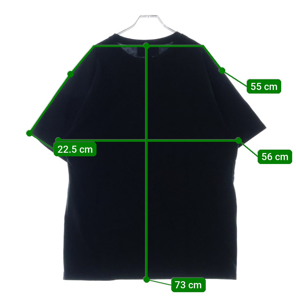 GUCCI(グッチ) 3D 1921Logo プリント Tシャツ ブラック コットン 771758