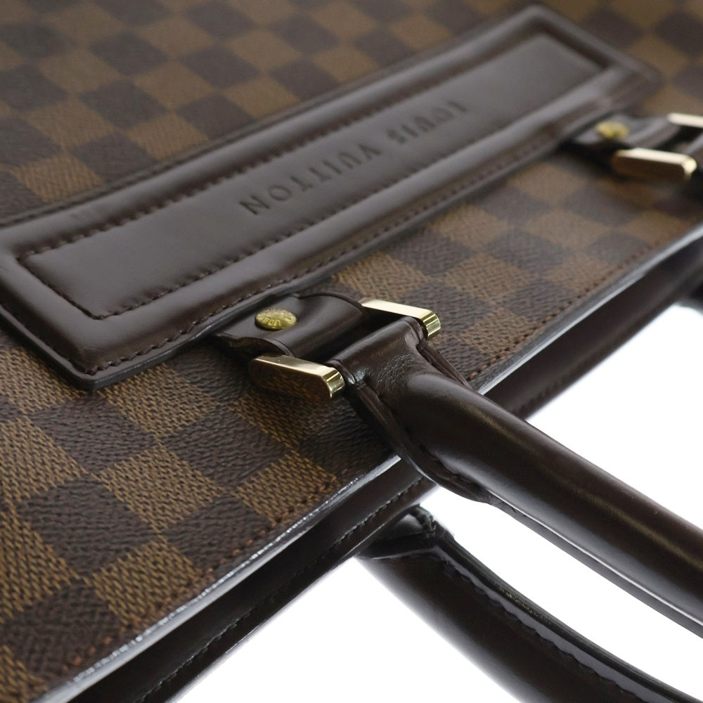 LOUIS VUITTON(ルイヴィトン) ヴェニスGM ダミエエベヌ PVC レザー ハンド トートバッグ ゴールド金具 ブラウン N51146