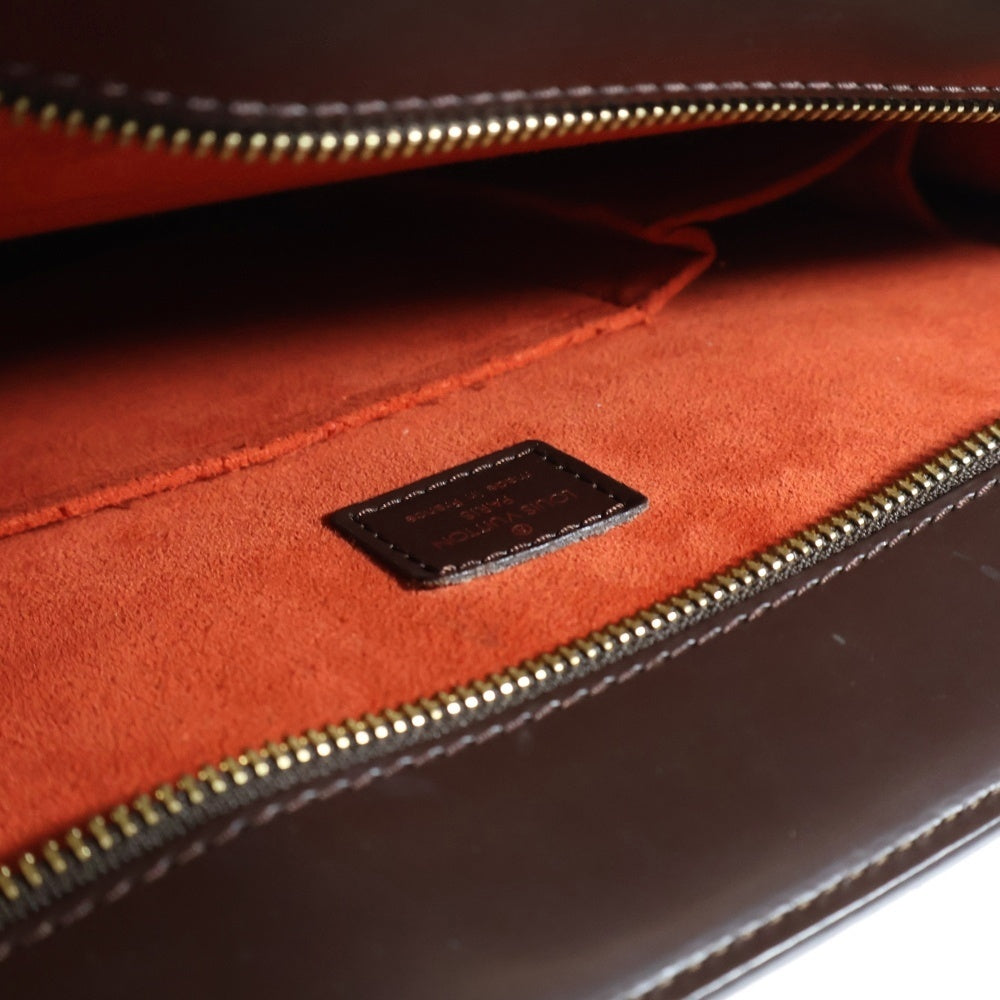 LOUIS VUITTON(ルイヴィトン) ヴェニスGM ダミエエベヌ PVC レザー ハンド トートバッグ ゴールド金具 ブラウン N51146