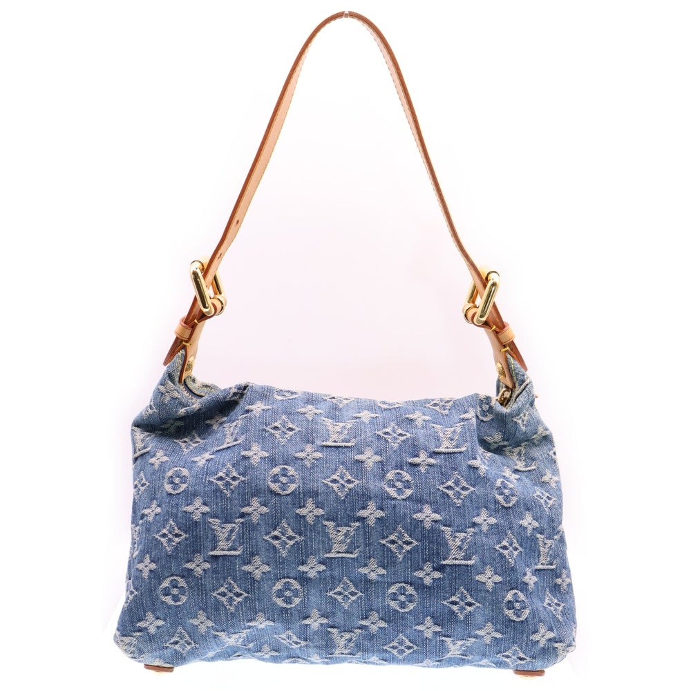 LOUIS VUITTON(ルイヴィトン) モノグラムデニム バギーPM M95049 ブルー ワンショルダーバッグ