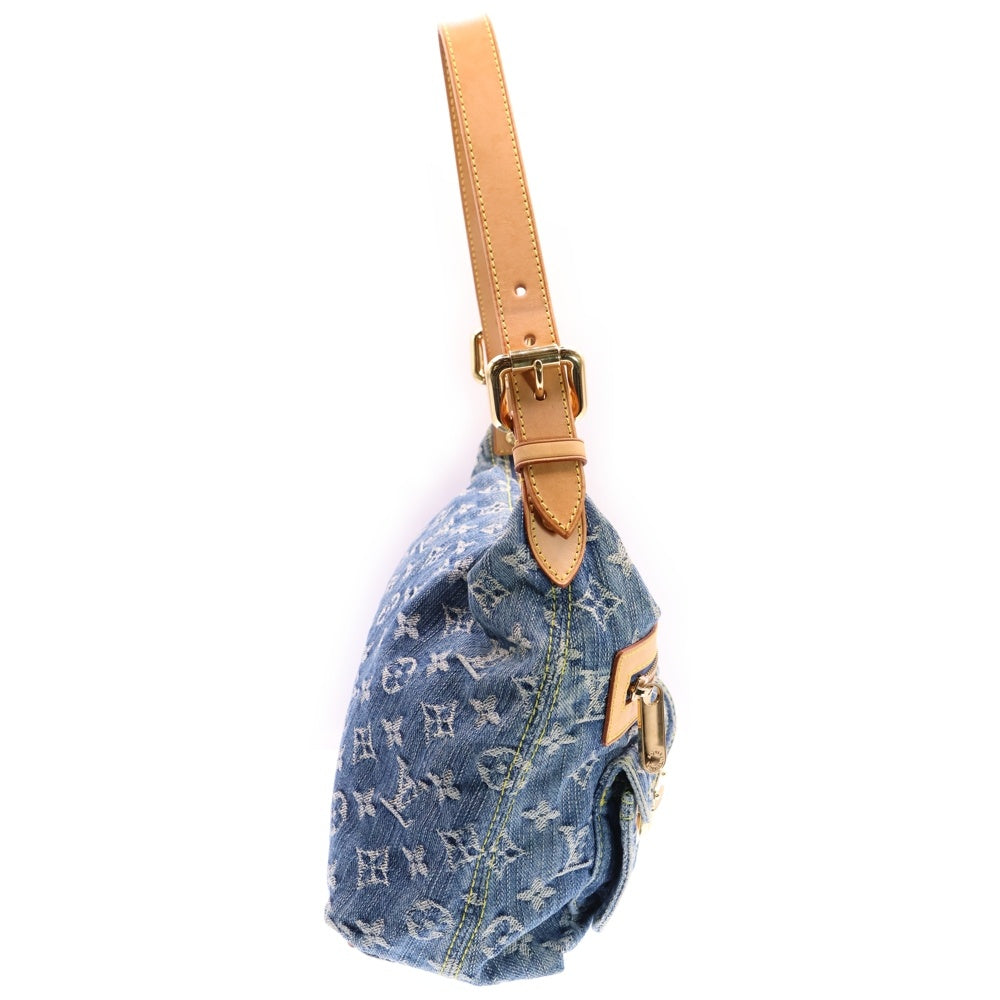 LOUIS VUITTON(ルイヴィトン) モノグラムデニム バギーPM M95049 ブルー ワンショルダーバッグ