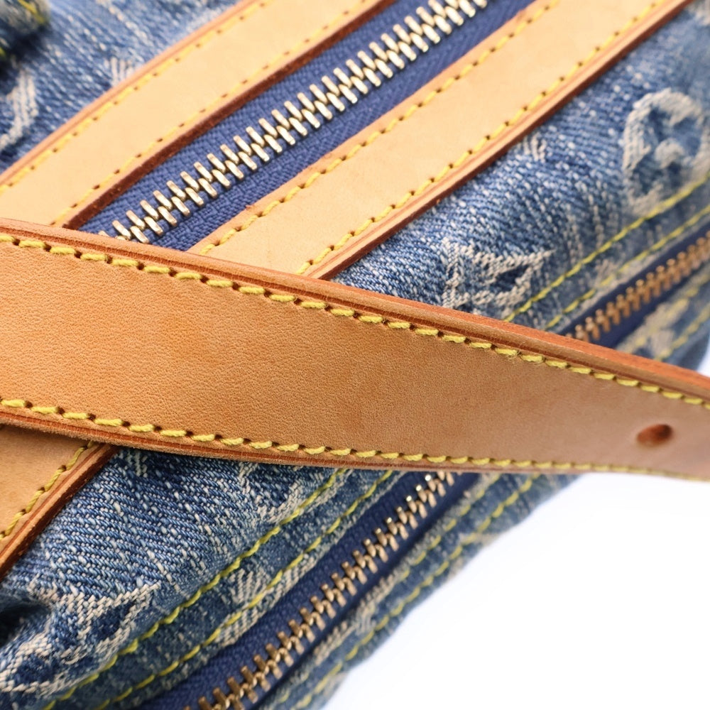 LOUIS VUITTON(ルイヴィトン) モノグラムデニム バギーPM M95049 ブルー ワンショルダーバッグ