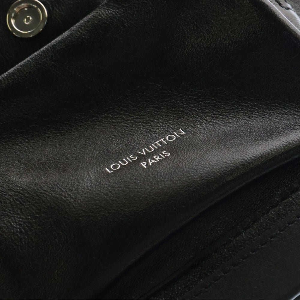 LOUIS VUITTON(ルイヴィトン) モノグラム モンスリ バイブPM バックパック リュック ブラウン×ブラック PVCレザー RFID M12587