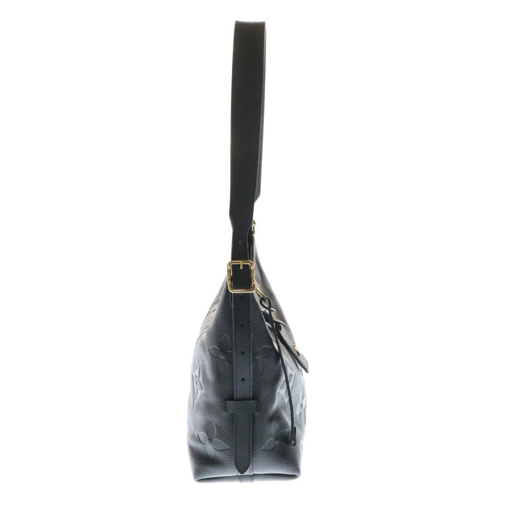 LOUIS VUITTON(ルイヴィトン) モノグラムアンプラント キャリーオールジップNM ブラック ノワール レザー ショルダーバッグ M46288