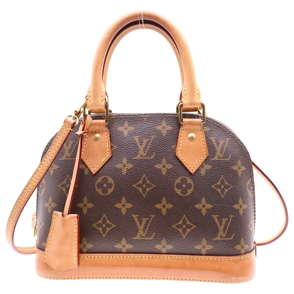 LOUIS VUITTON(ルイヴィトン) モノグラム アルマBB ショルダーバッグ ブラウン ハンドバッグ RFID M53152