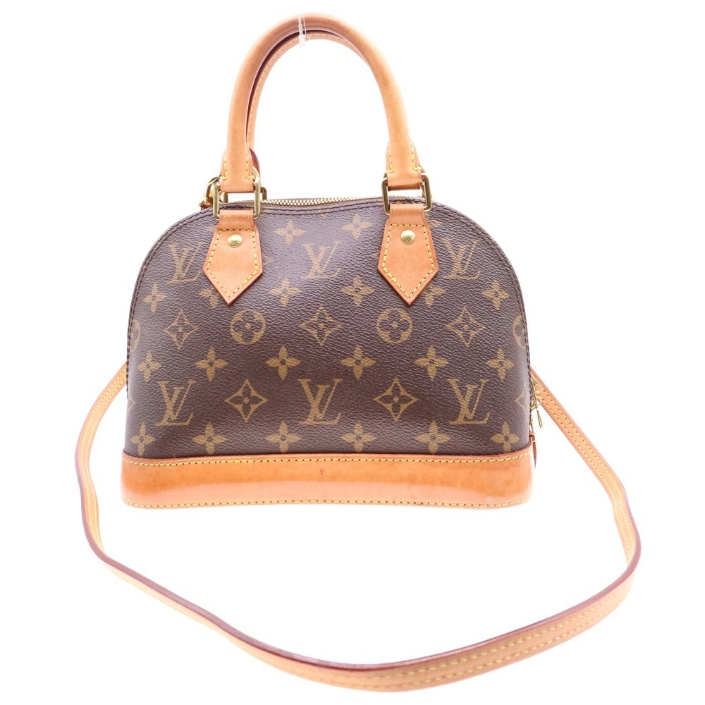 LOUIS VUITTON(ルイヴィトン) モノグラム アルマBB ショルダーバッグ ブラウン ハンドバッグ RFID M53152