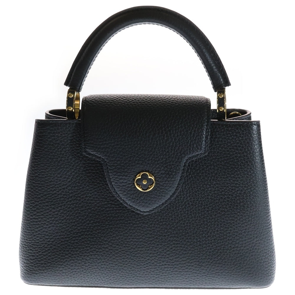 LOUIS VUITTON(ルイヴィトン) カプシーヌBB トリヨン 2WAY レザーショルダーバッグ ハンドバッグ ブラック レディース M94755