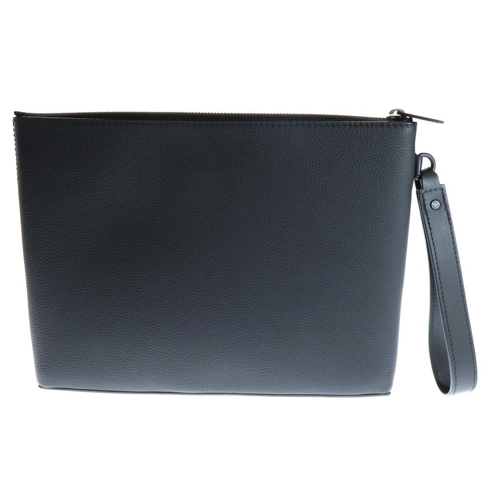 LOUIS VUITTON(ルイヴィトン) LVアエログラム レザークラッチバッグ ポシェット ブラック M69837