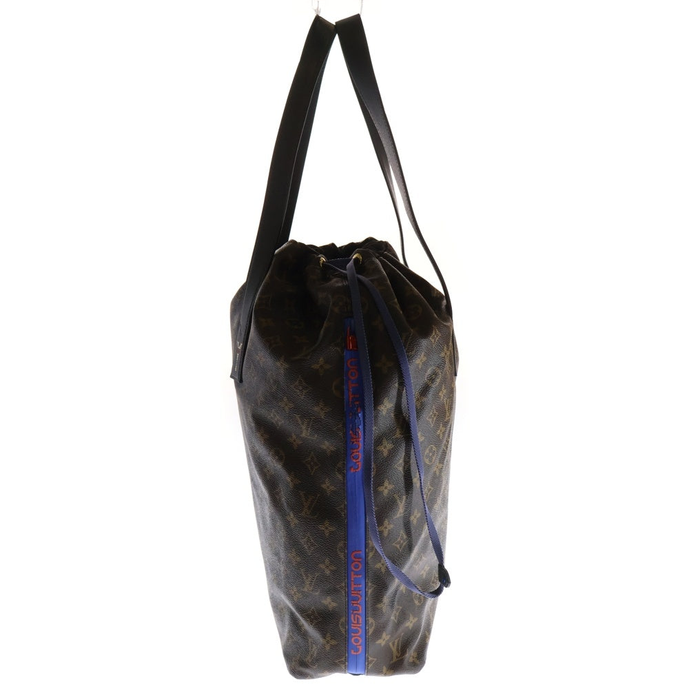 LOUIS VUITTON(ルイヴィトン) モノグラム カバライト M43852 ブラウン PVC トートバッグ ショルダーバッグ ポーチ付