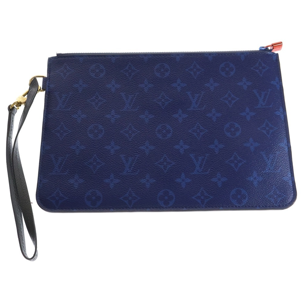 LOUIS VUITTON(ルイヴィトン) モノグラム カバライト M43852 ブラウン PVC トートバッグ ショルダーバッグ ポーチ付