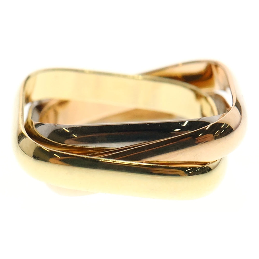 Cartier(カルティエ) トリニティ クッション リング Au750YG/PG/WG イエローゴールド ピンクゴールド ホワイトゴールド 57 指輪 ジュエリー アクセサリー