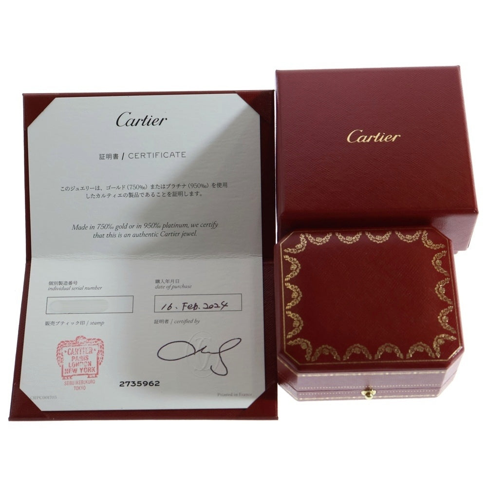 Cartier(カルティエ) トリニティピアス Au750YG/PG/WG 4.2g