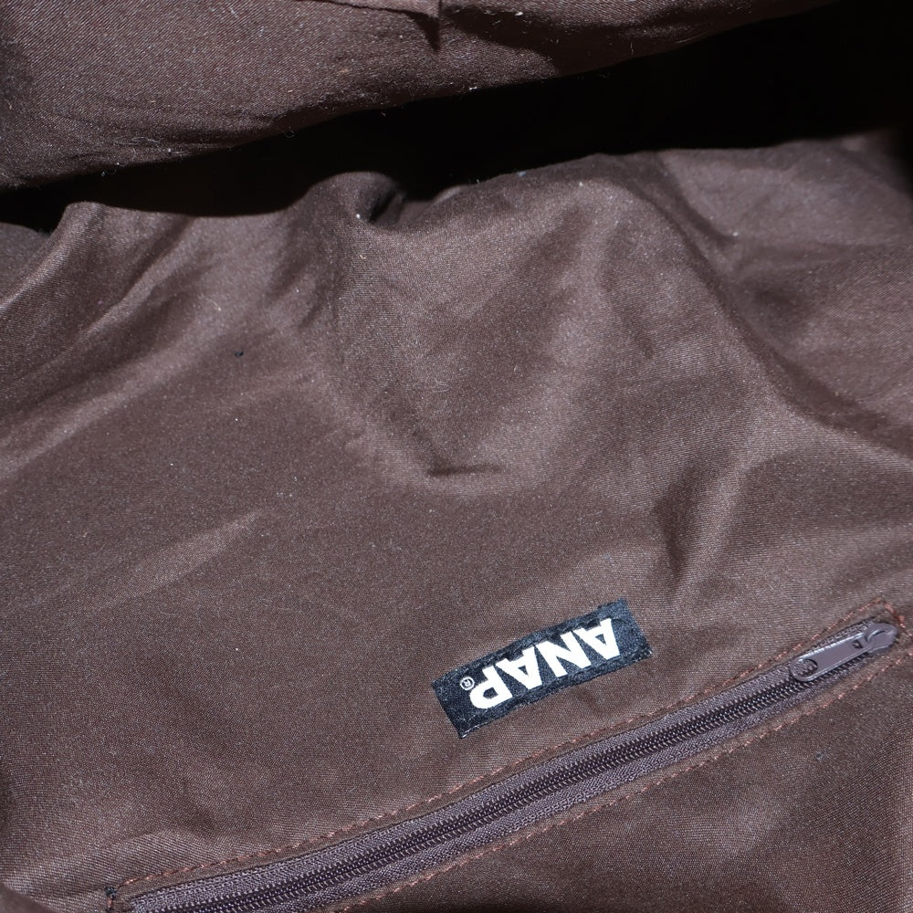 NO BRAND(ノーブランド) ANAP クロコエンボスレザートートバッグ イエロー