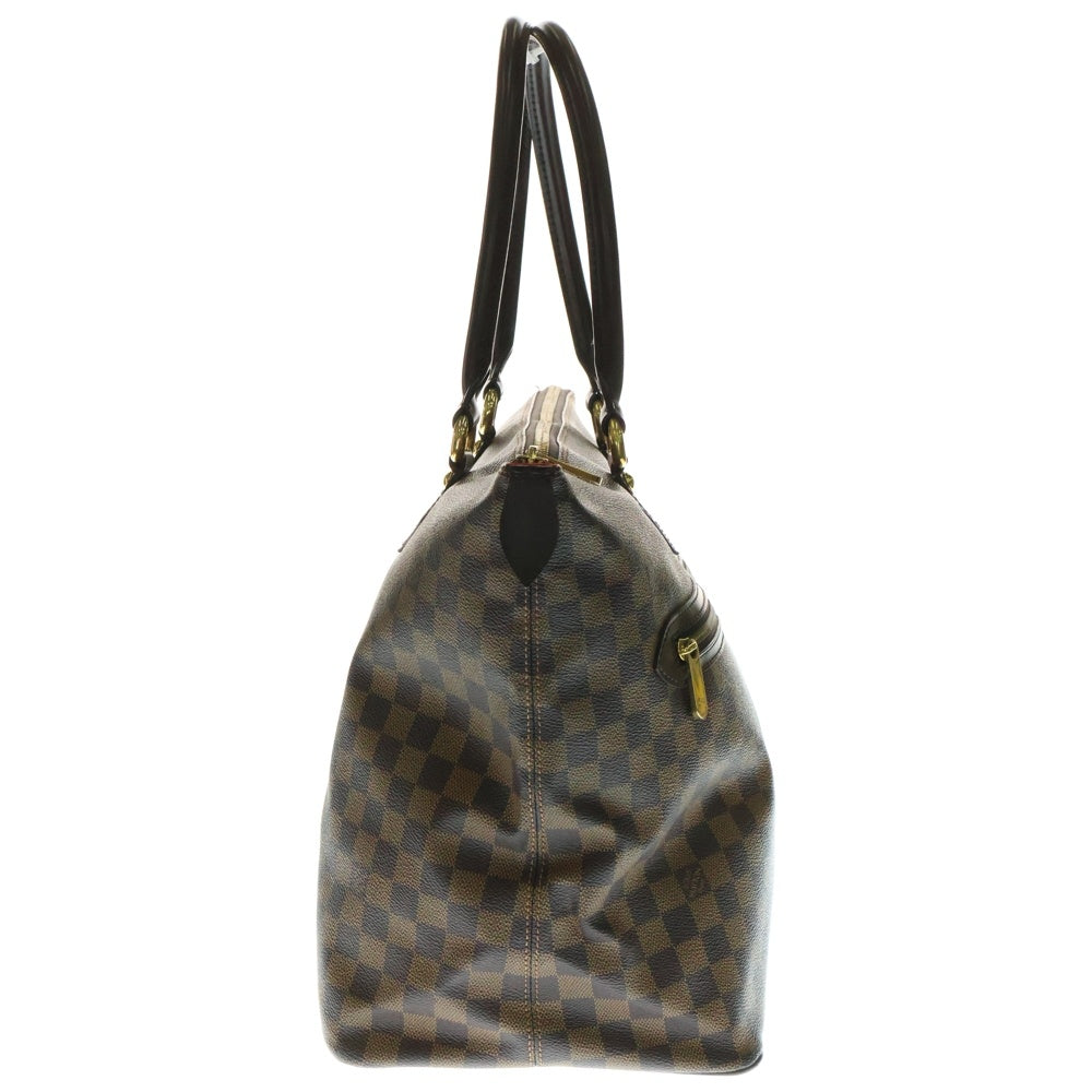 LOUIS VUITTON(ルイヴィトン) サレヤGM ダミエ エベヌ PVC レザー ハンド トートバッグ ゴールド金具 ブラウン N51181