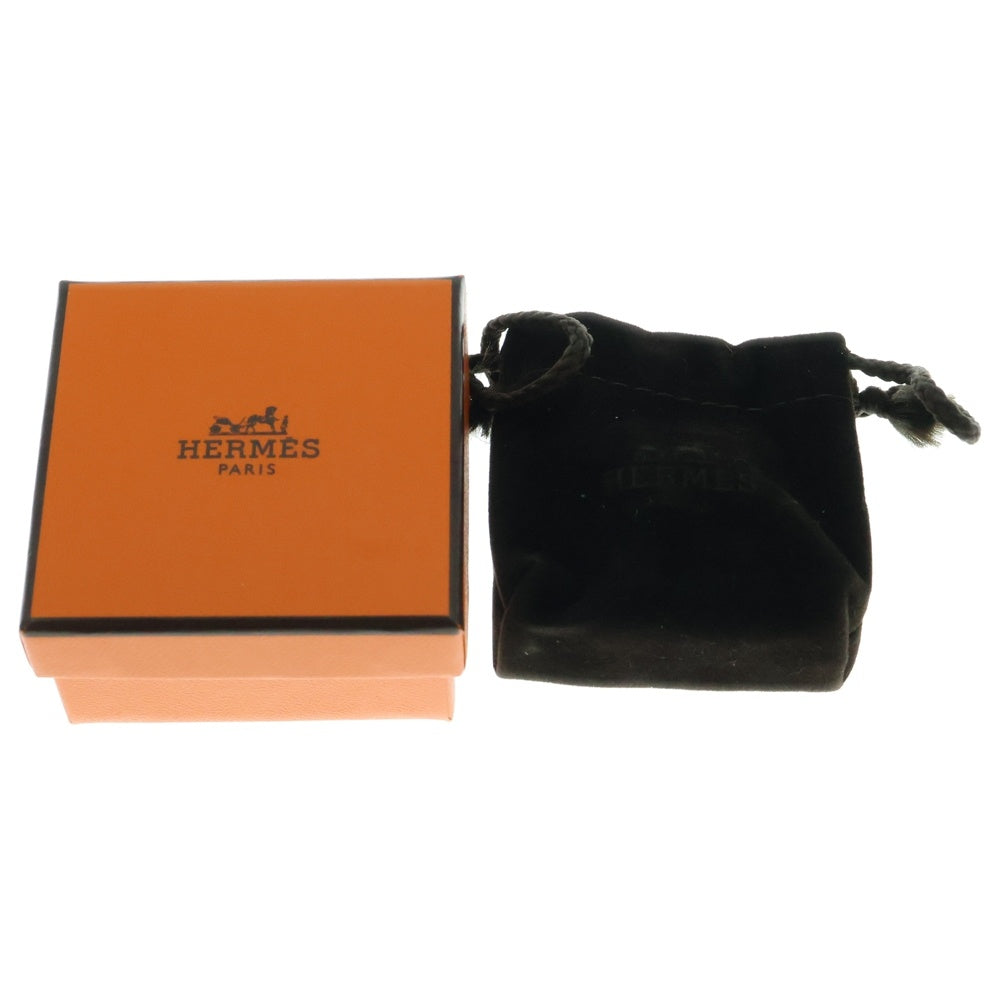 HERMES(エルメス) スカーフリング 帽子モチーフ チャーム付き シルバー