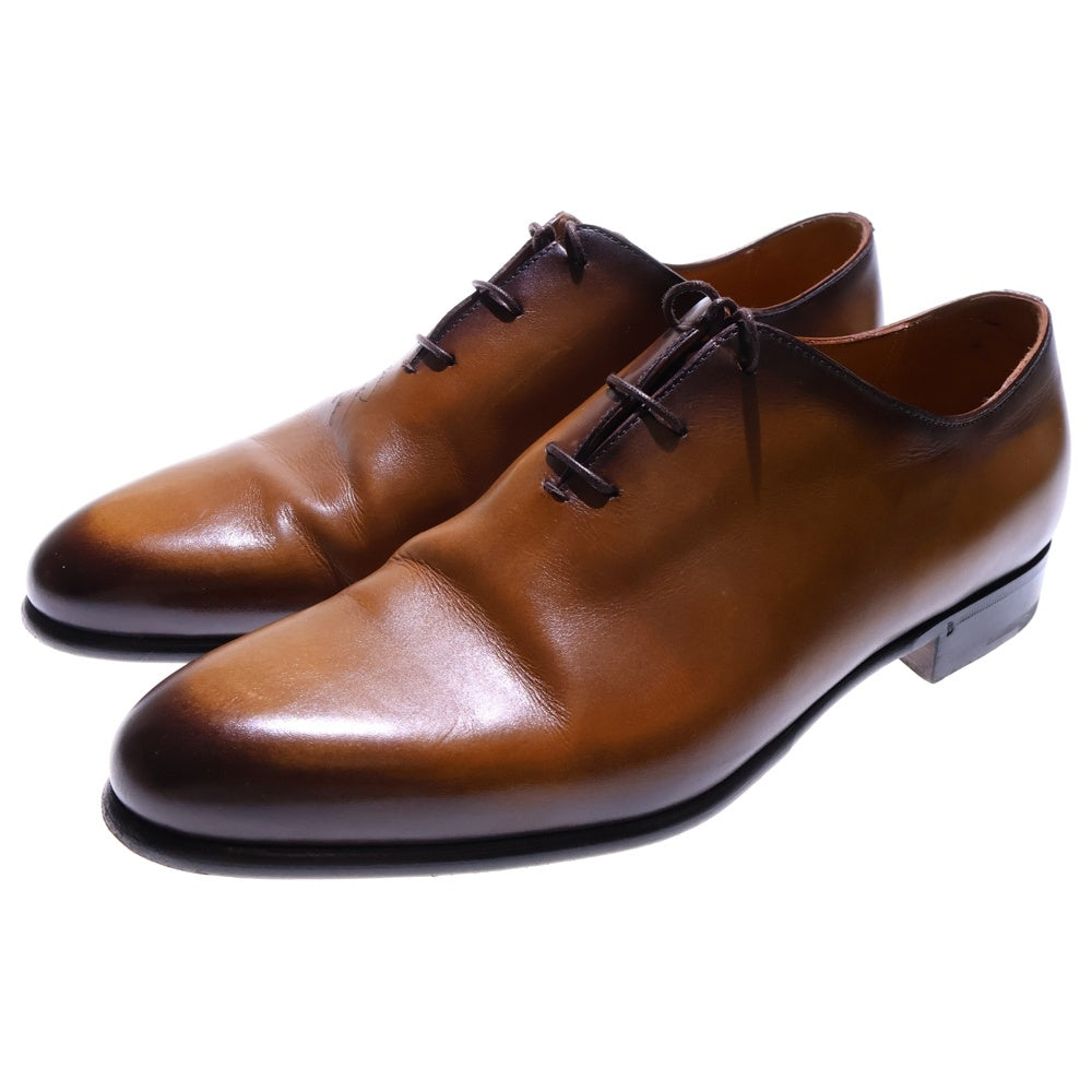 Berluti(ベルルッティ) スクリット カリグラフィ パティーヌ レザー レースアップ ローカット ドレスシューズ ブラウン