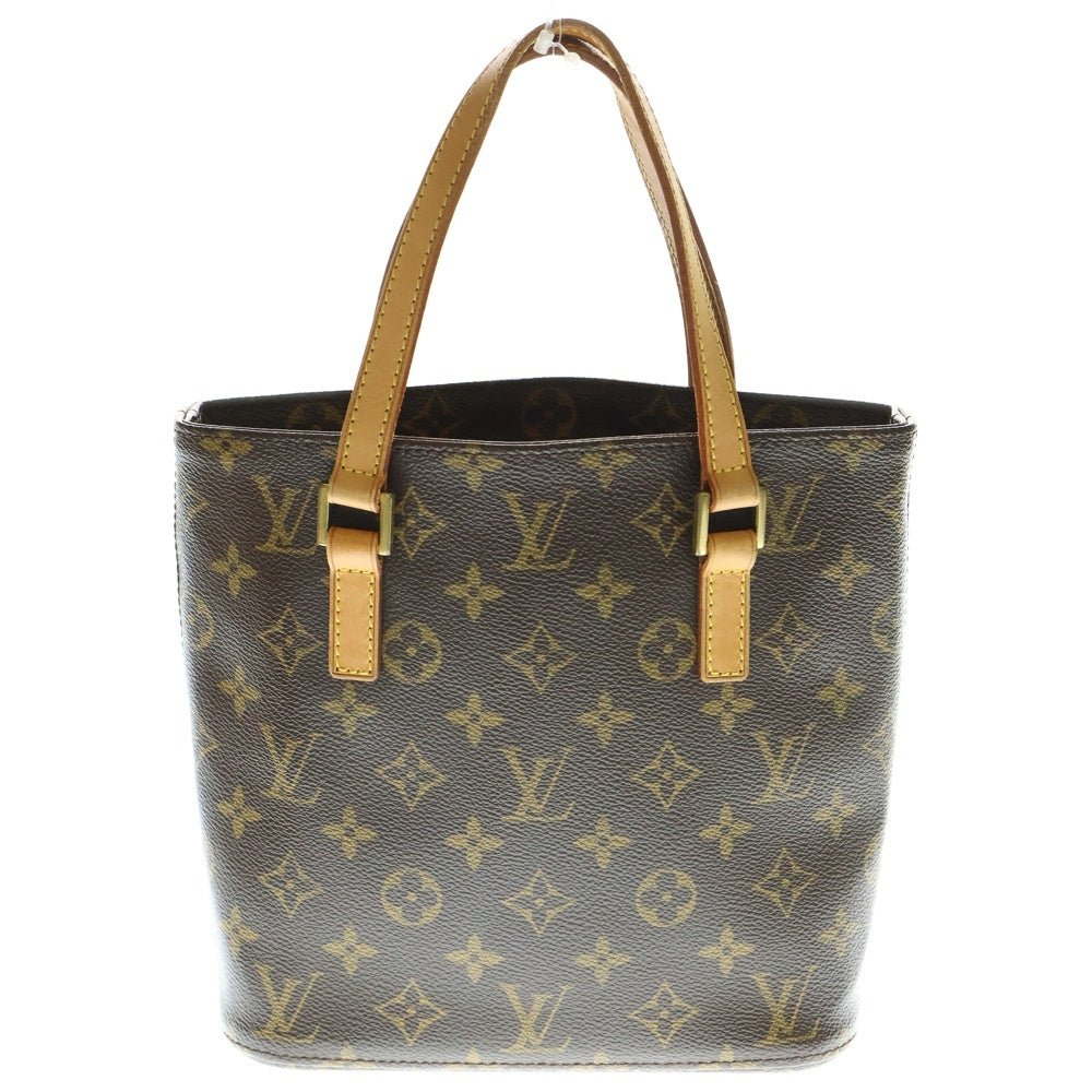 LOUIS VUITTON(ルイヴィトン) モノグラム ヴァヴァンPM ハンドバッグ トートバッグ ブラウン レザー×PVC ゴールド金具 M51172
