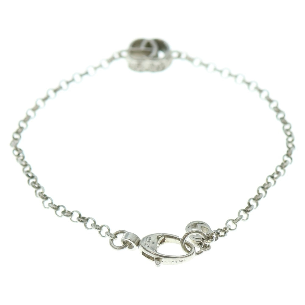 GUCCI(グッチ) GGマーモント ダブルG チェーン ブレスレット シルバー Ag925 770756