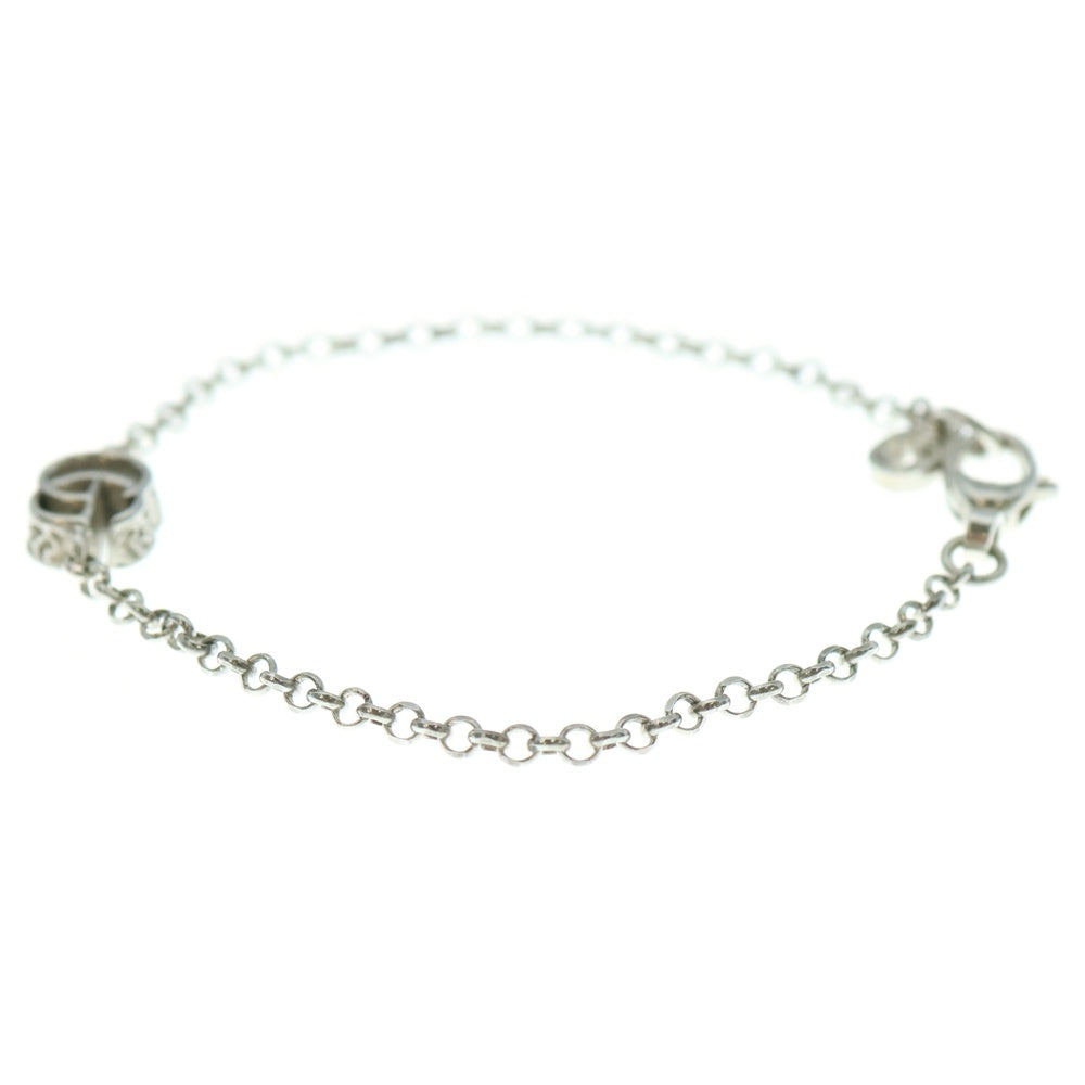 GUCCI(グッチ) GGマーモント ダブルG チェーン ブレスレット シルバー Ag925 770756