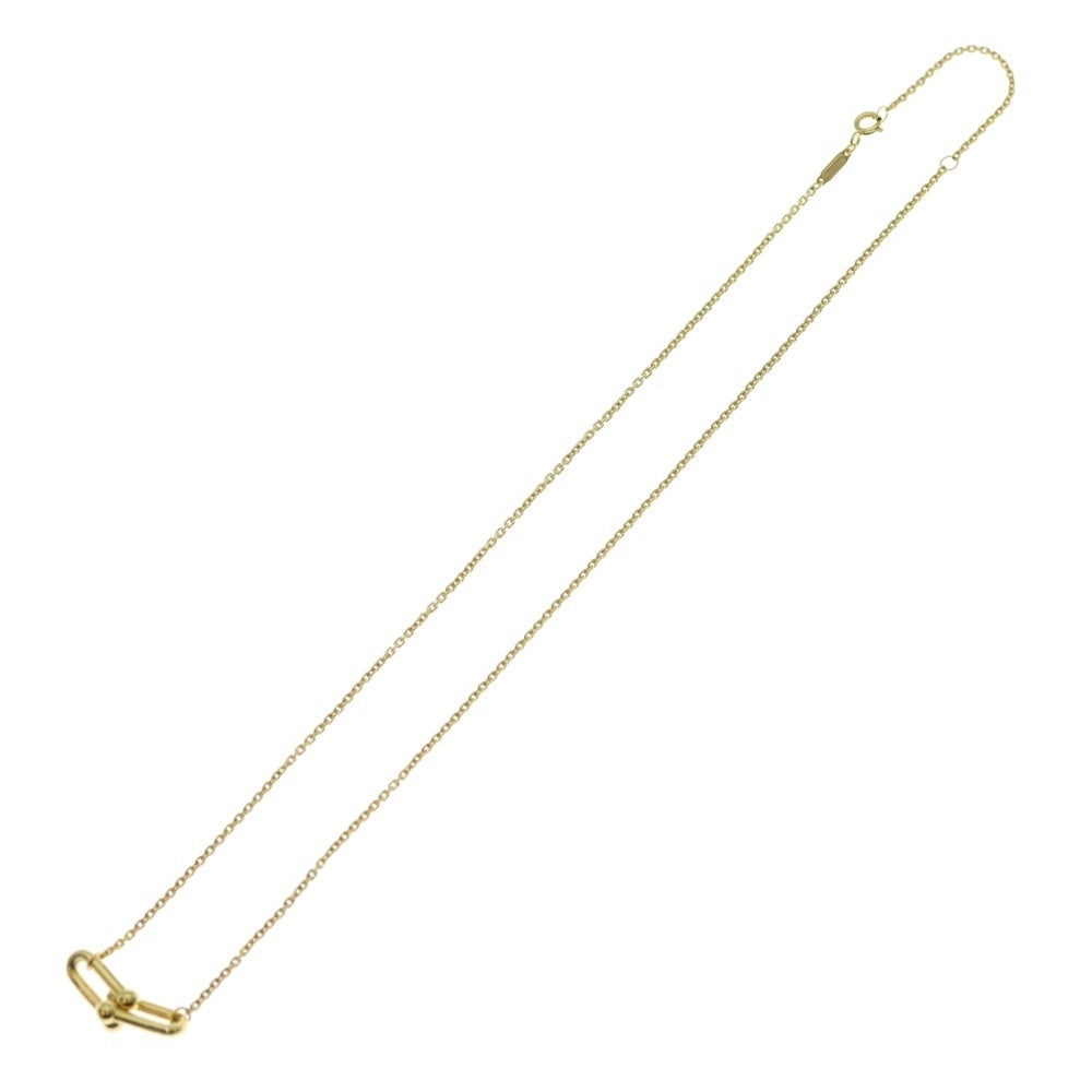 TIFFANY & Co.(ティファニー) ダブルリンク スモール ネックレス ペンダント チェーン イエローゴールド