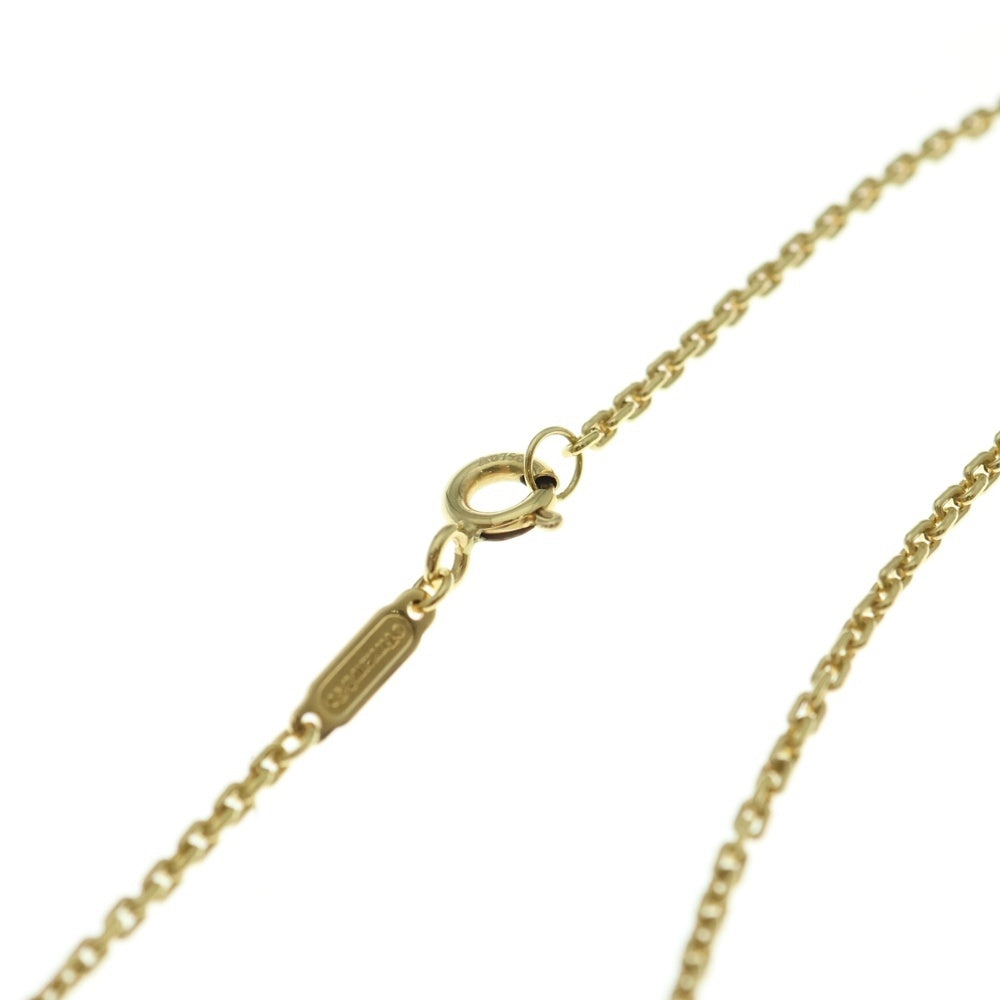 TIFFANY & Co.(ティファニー) ダブルリンク スモール ネックレス ペンダント チェーン イエローゴールド