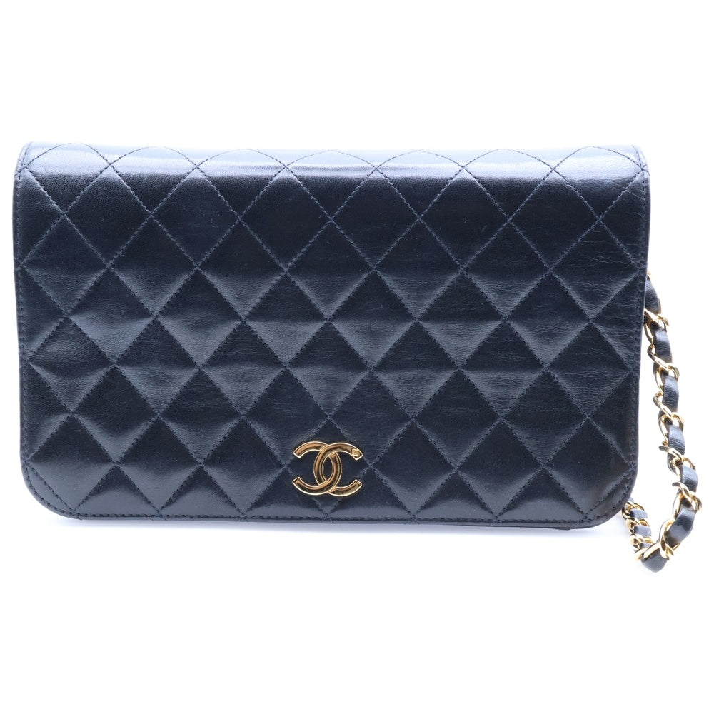 CHANEL(シャネル) マトラッセ23 ココマーク ラムスキン フルフラップ