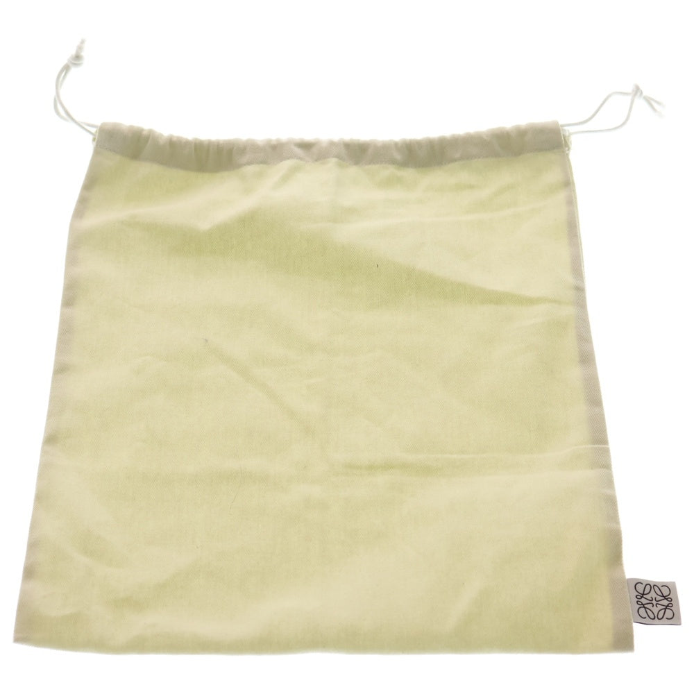 LOEWE(ロエベ) アナグラム クラッチバッグ セカンドバッグ ポーチ ケース ライトイエロー パテント