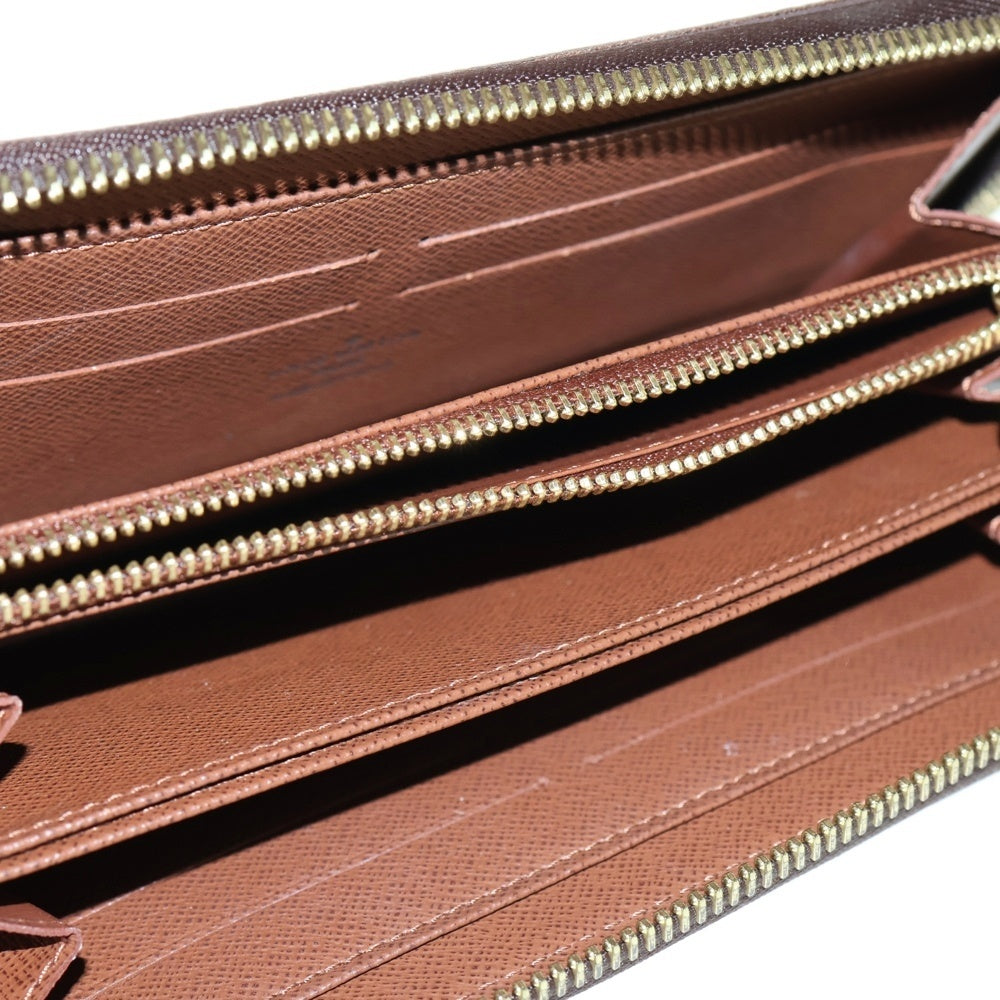 LOUIS VUITTON(ルイヴィトン) モノグラム ジッピーウォレット ブラウン PVC M42616 財布