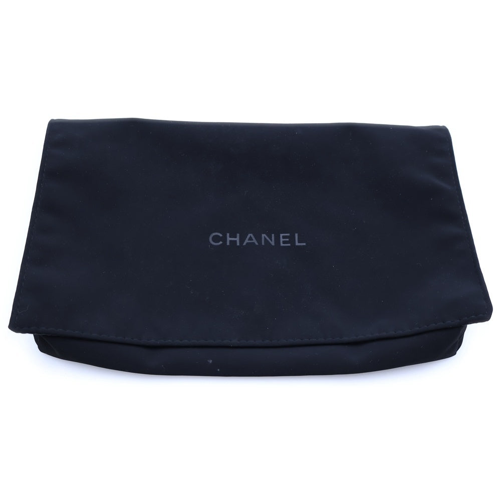 CHANEL(シャネル) マトラッセ トップハンドル チェーンウォレット ショルダーバッグ ブラック ラムスキン ゴールド金具 AP3504