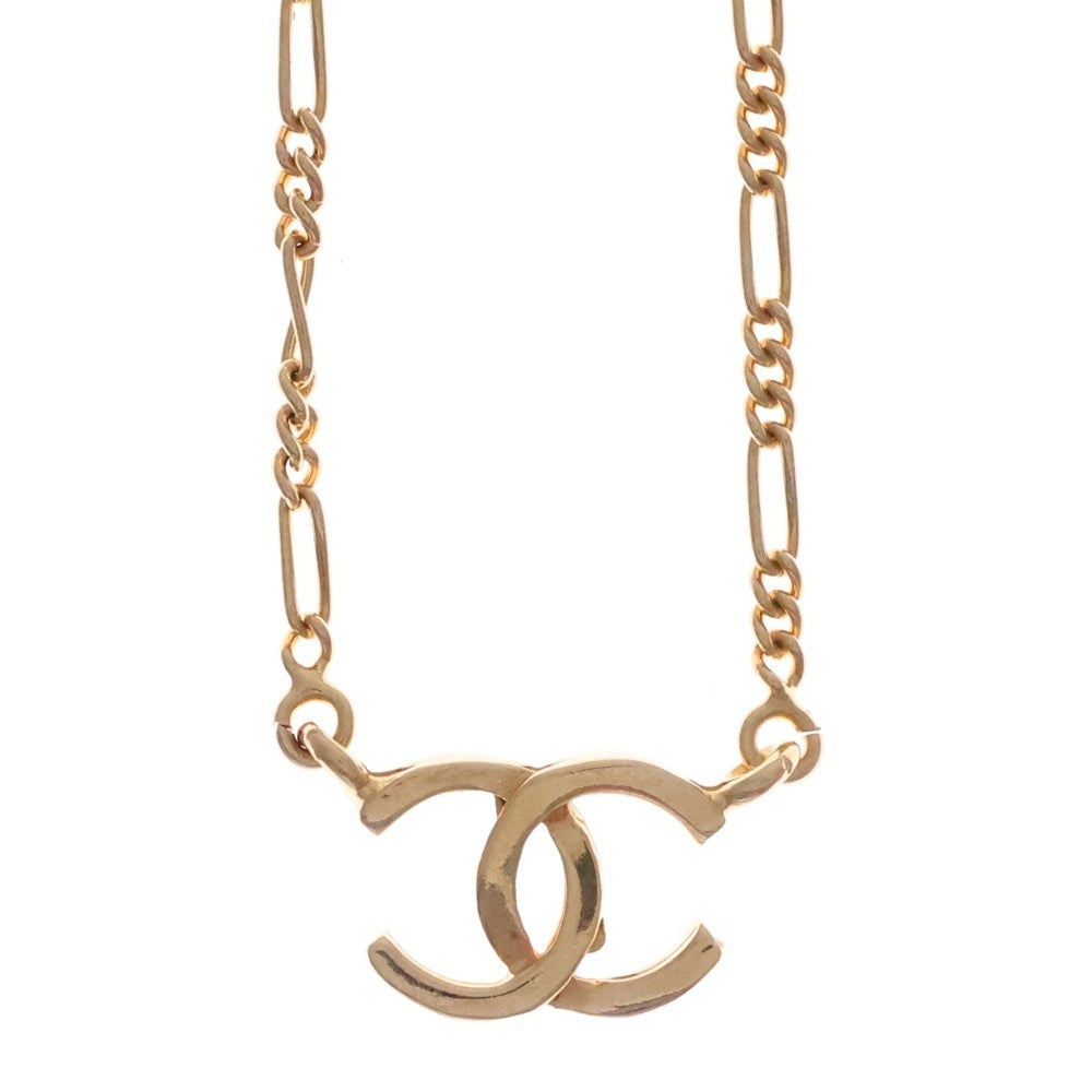 CHANEL(シャネル) ココマーク チェーンネックレス ペンダント ゴールド GP