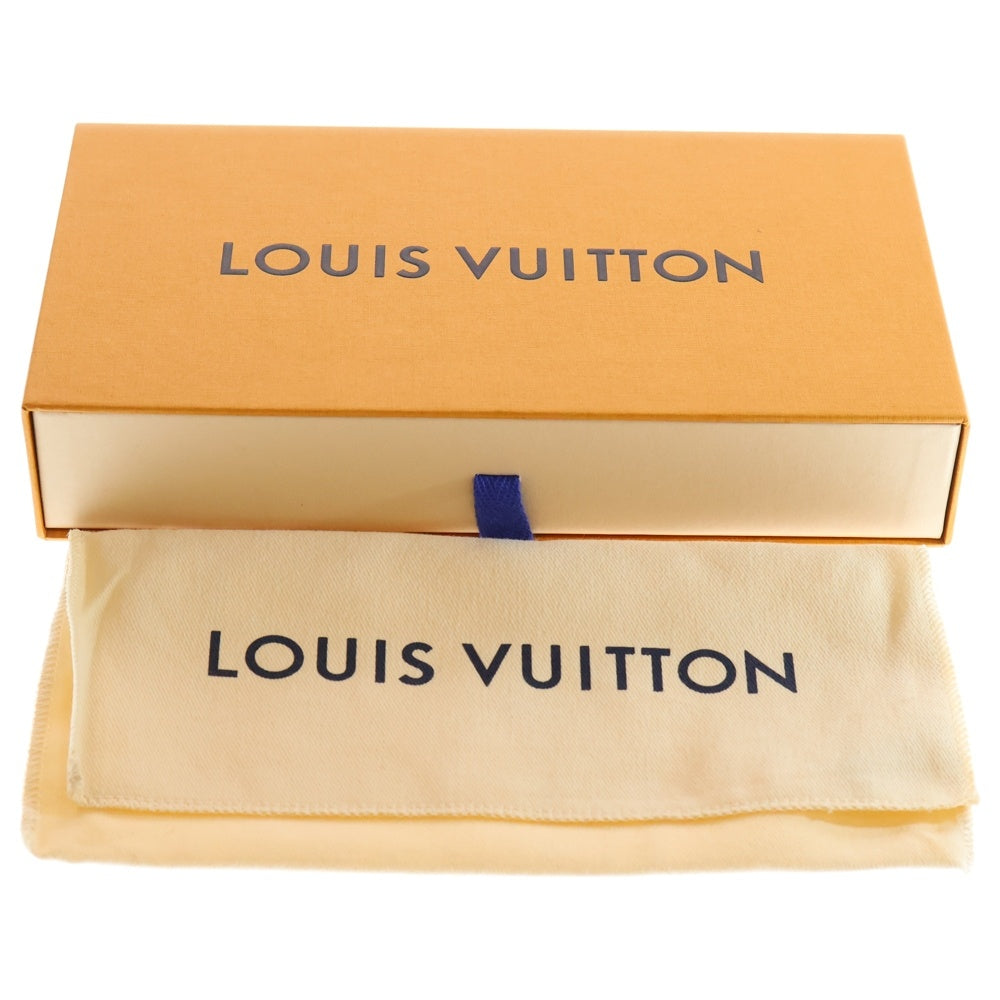 LOUIS VUITTON(ルイヴィトン) ポルトフォイユ・コメット ロングウォレット 長財布 カードケース ブラック×ピンク ノワール M63102 ゴールド金具