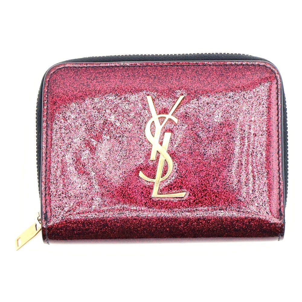 SAINT LAURENT PARIS(サンローランパリ) ロゴ 二つ折り財布 クリスマス