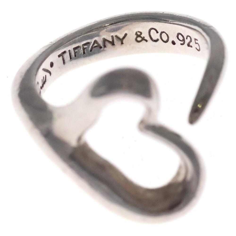 TIFFANY & Co.(ティファニー) オープンハート リング 指輪 シルバー Ag925 5.3g