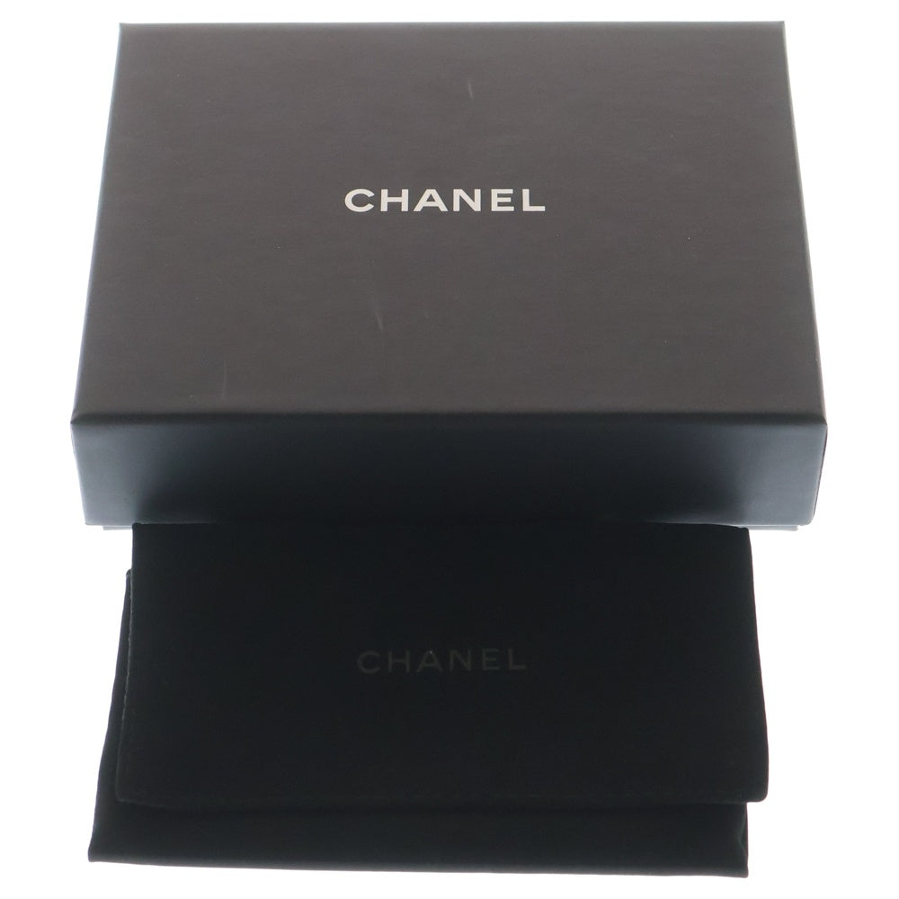 CHANEL(シャネル) クラシック フラグメントケース カードケース 小物入れ ブラック キャビアスキン ブラック AP2570 ゴールド金具 レディース