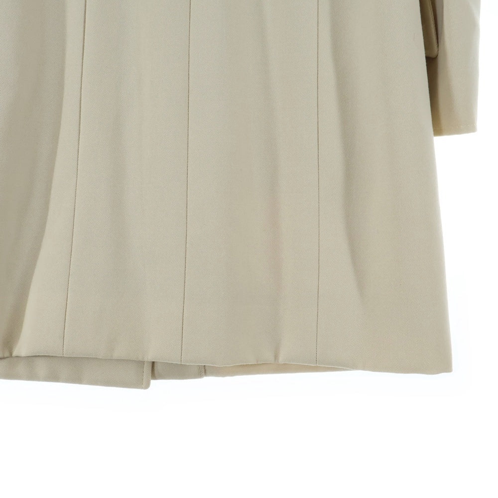 CHANEL(シャネル) 97P スプリングコレクション ウール ダブルブレスト ピークドラペル ロングジャケット ベージュ P07548V05526 レディース