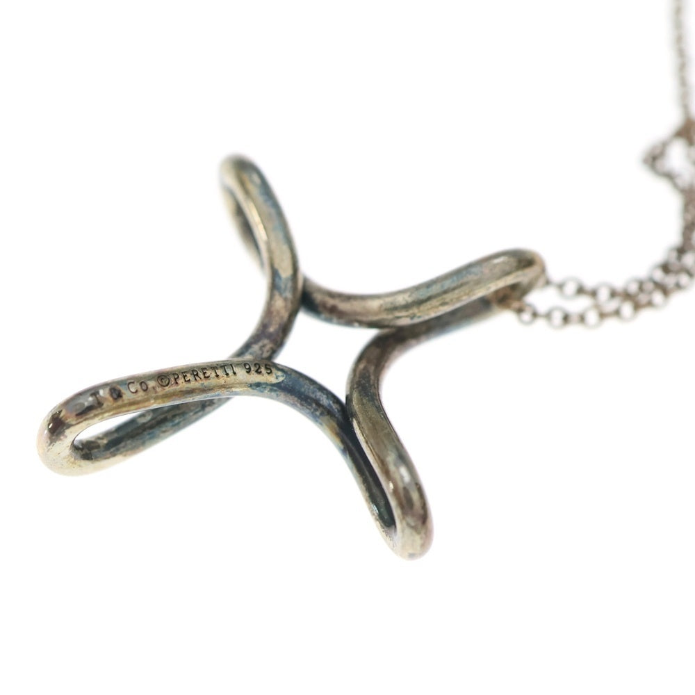 TIFFANY & Co.(ティファニー) インフィニティ クロス ネックレス ペンダント チェーン シルバー 925