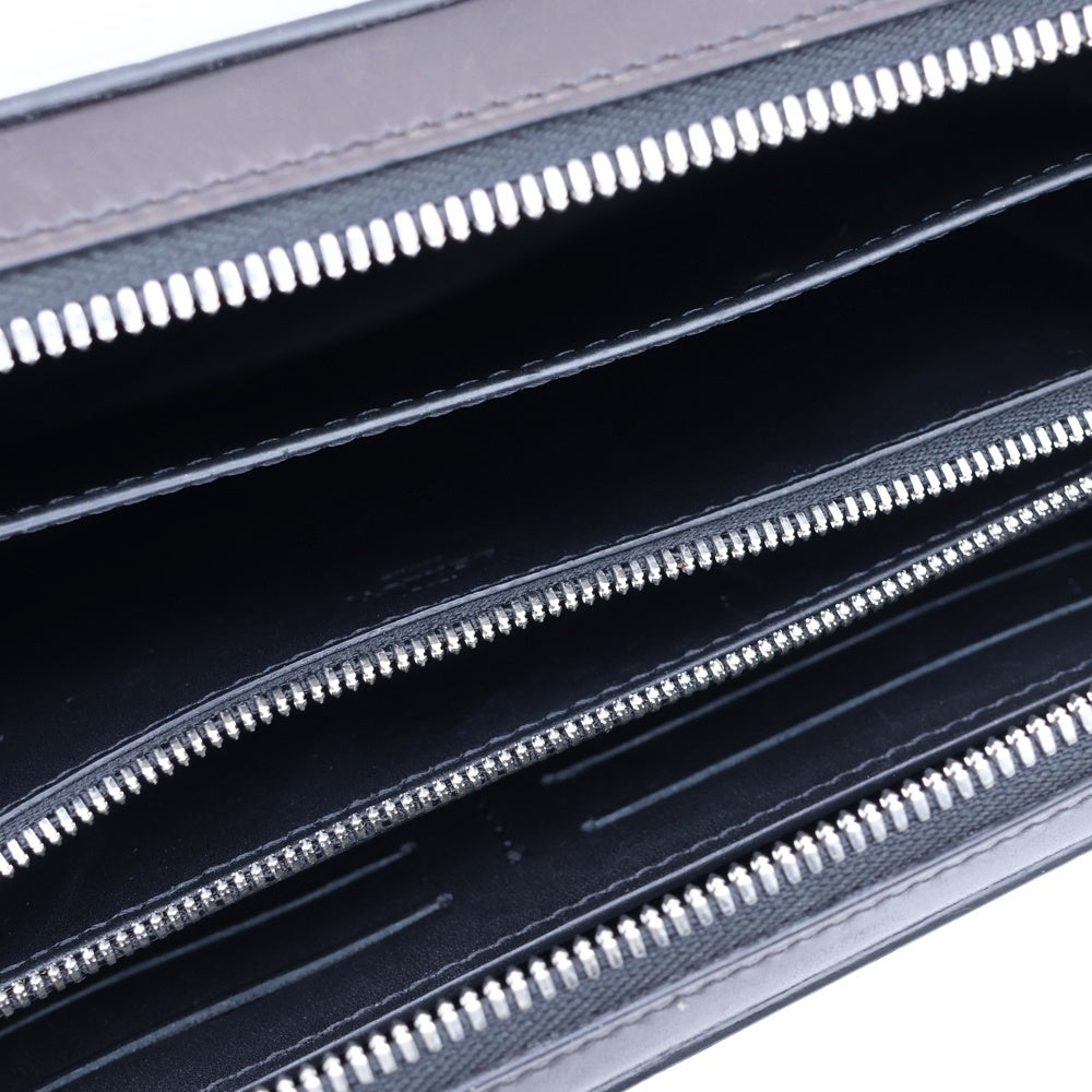 Berluti(ベルルッティ) イタウバ ワイド トバコ カリグラフィ 長財布 ブラウン レザー