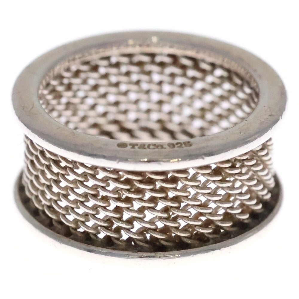 TIFFANY & Co.(ティファニー) サマセットメッシュリング 指輪 シルバー