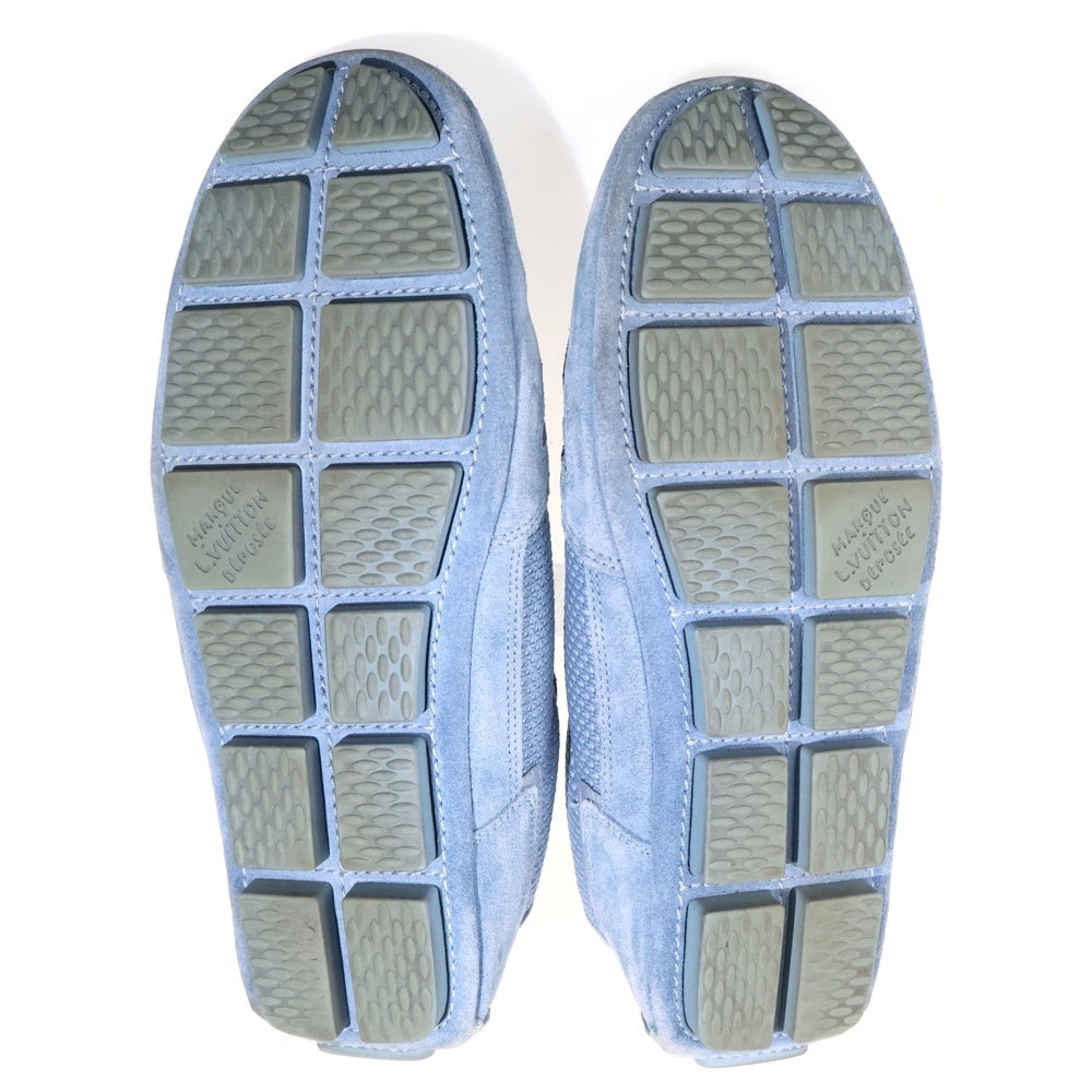 LOUIS VUITTON(ルイヴィトン) LV ラリー スニーカー ブルー スエード LX02356