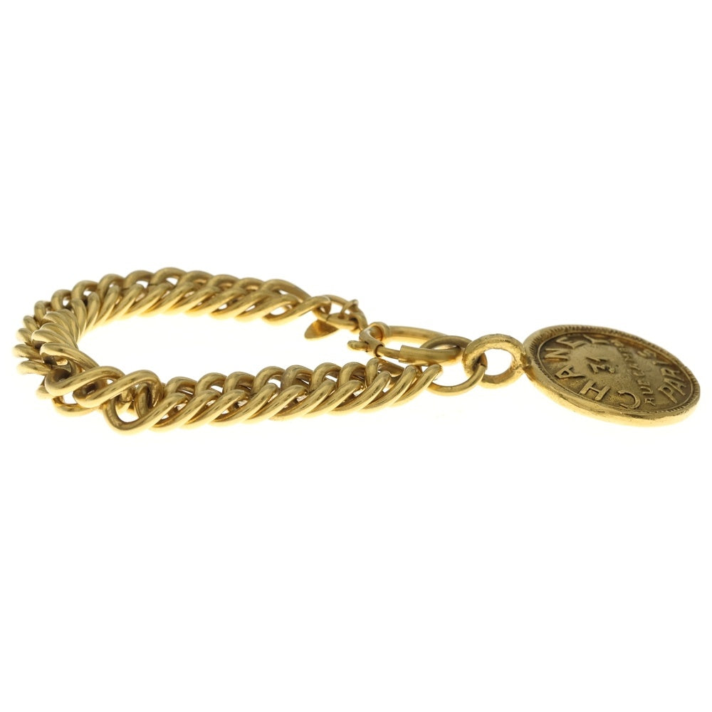 CHANEL(シャネル) 31 RUE CAMBON メダリオン ロゴ チェーン ブレスレット チェーン ゴールド GP レディース