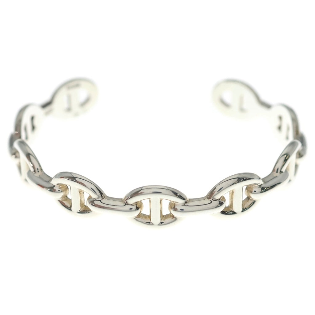 HERMES(エルメス) シェーヌダンクル アンシェネ ブレスレット バングル シルバー Ag925 21.3g レディース