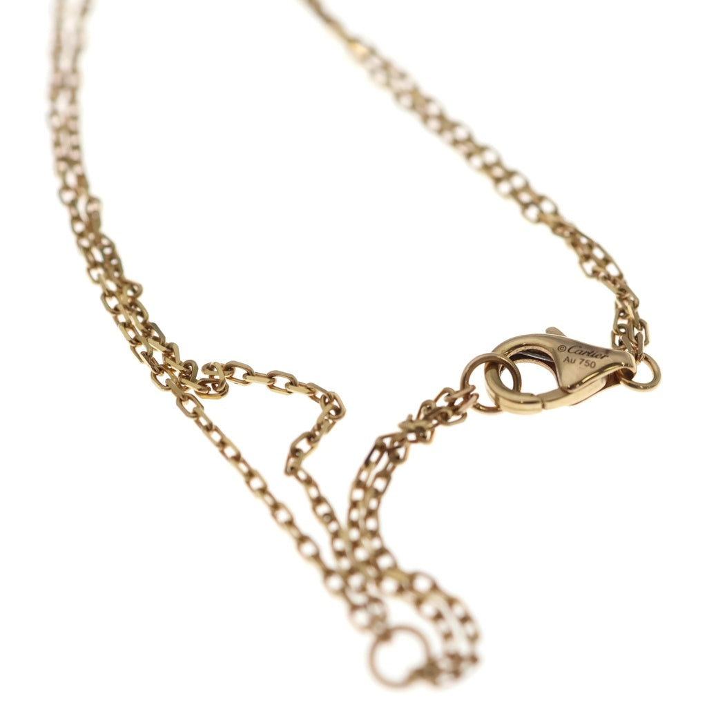 Cartier(カルティエ) ラブサークル ネックレス ペンダント チェーン ダイヤ ゴールド 750YG レディース